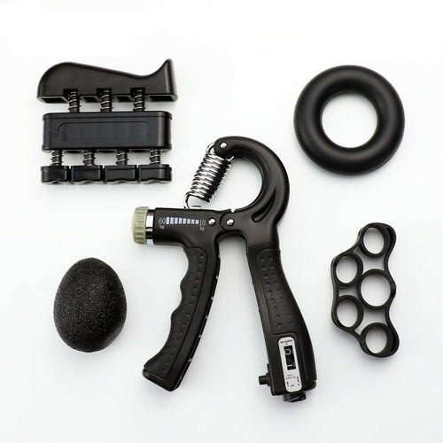 5-in-1 Grip Strength Trainer Set — Hand Exerciser Kit for Athletes