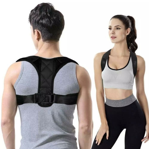 Adjustable Posture Corrector Brace — Back Support for Men & Women